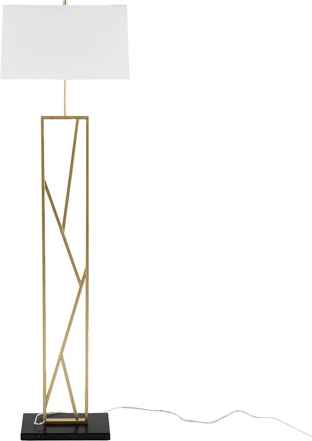 Haver Post Gold Floor Lamp - Thumbnail - Image 6