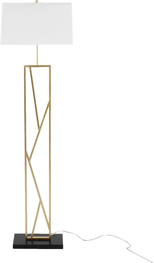 Haver Post Gold Floor Lamp - Thumbnail - Image 7