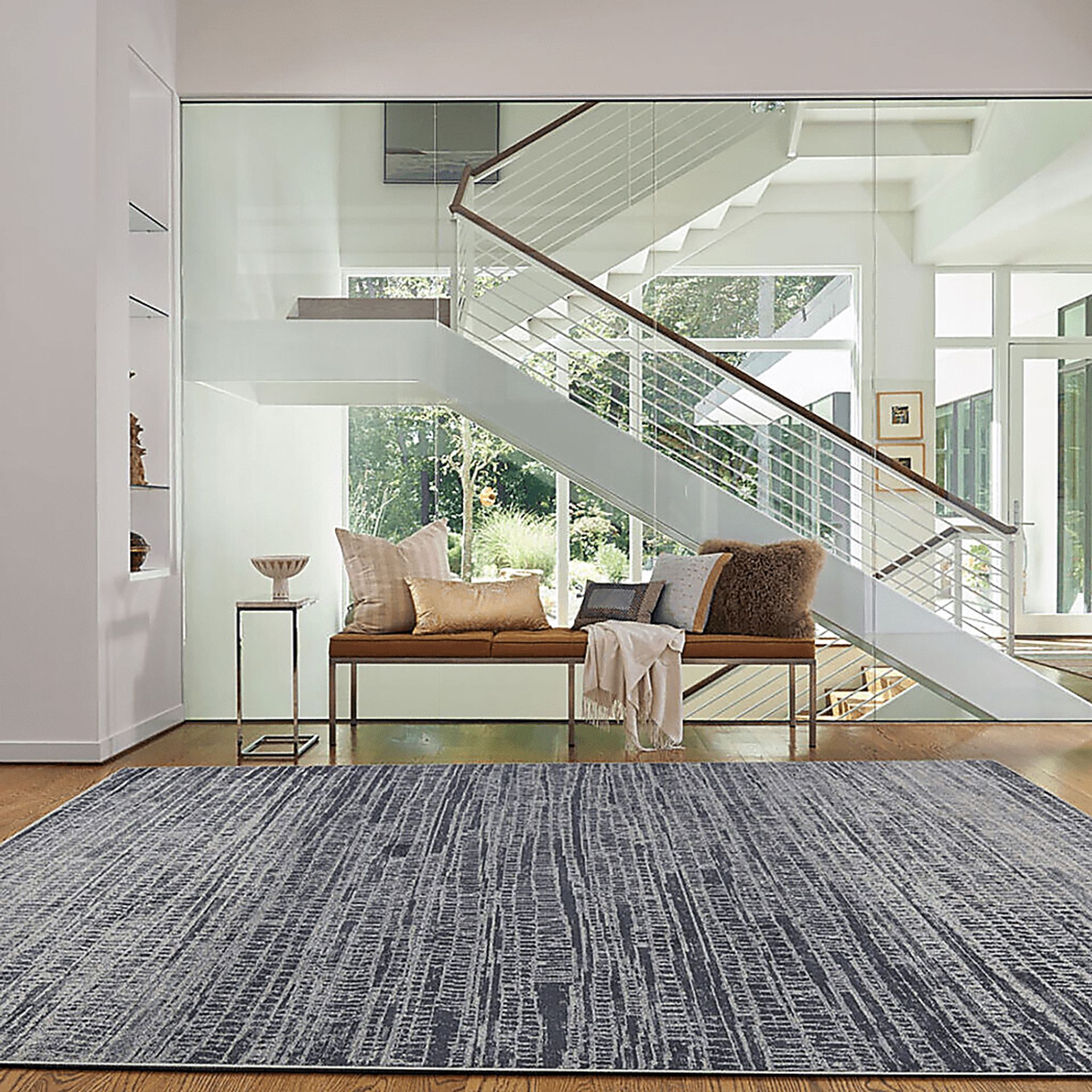 Haverden Blue 5'3 x 7'6 Rug - Image 2