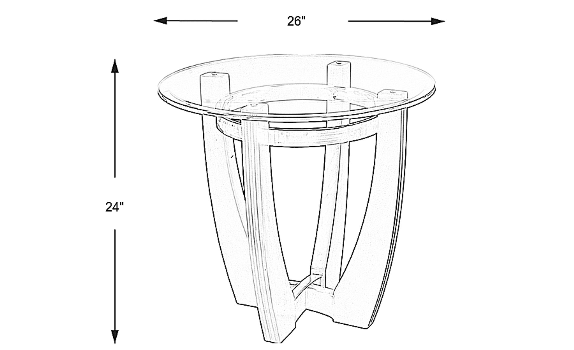Dimension Image. Please refer to the Dimension Tab on this page for dimension details.
