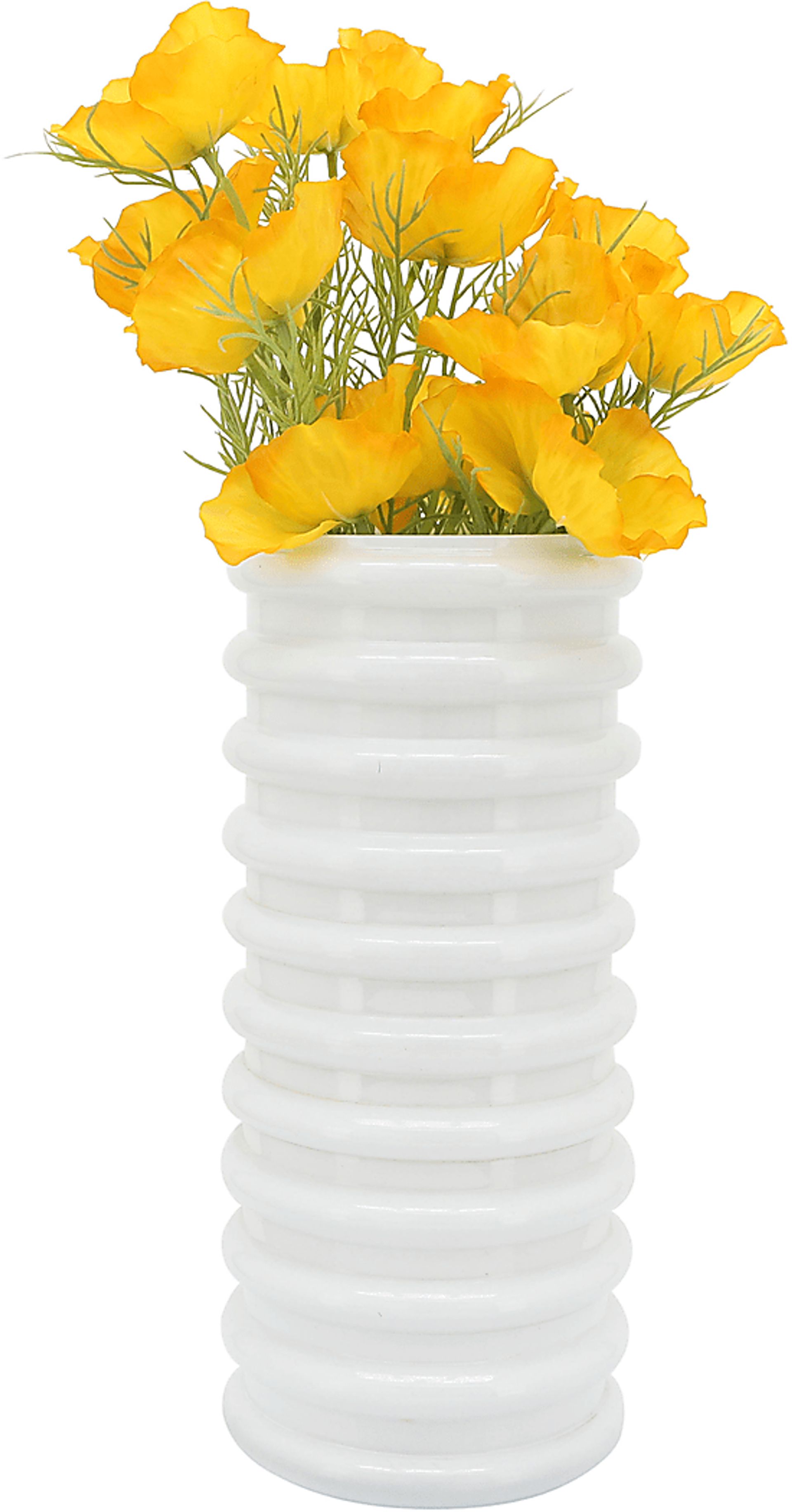 Havilah White Vase - Image 4