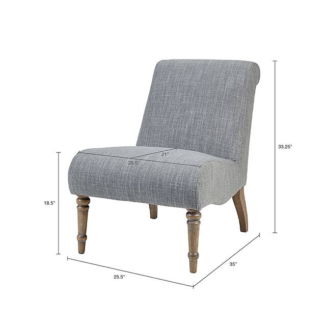 Haviland Gray Accent Chair - Thumbnail - Image 5