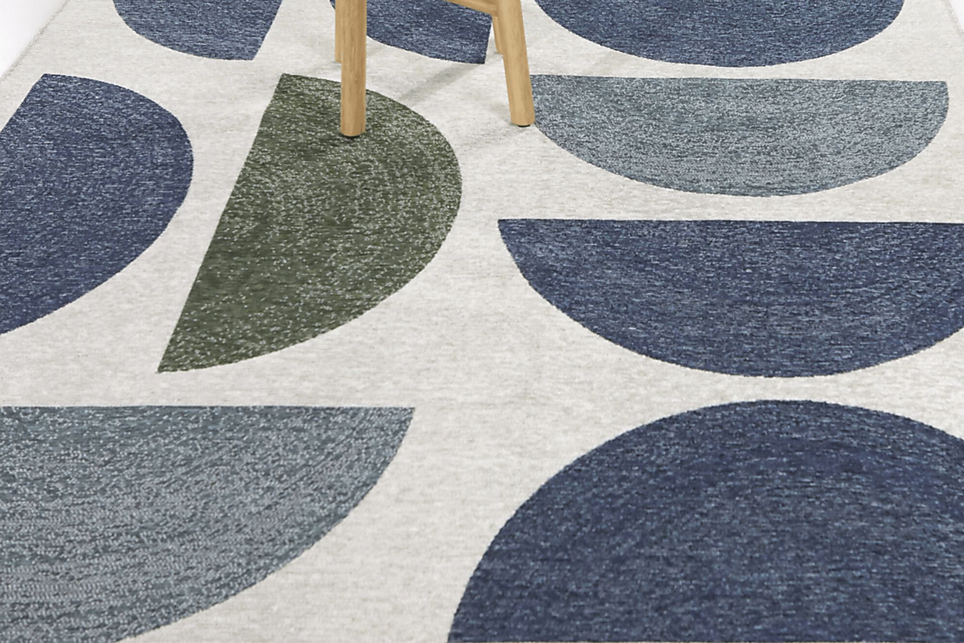 Havlund Blue 7'10 x 10' Indoor/Outdoor Rug - Image 5