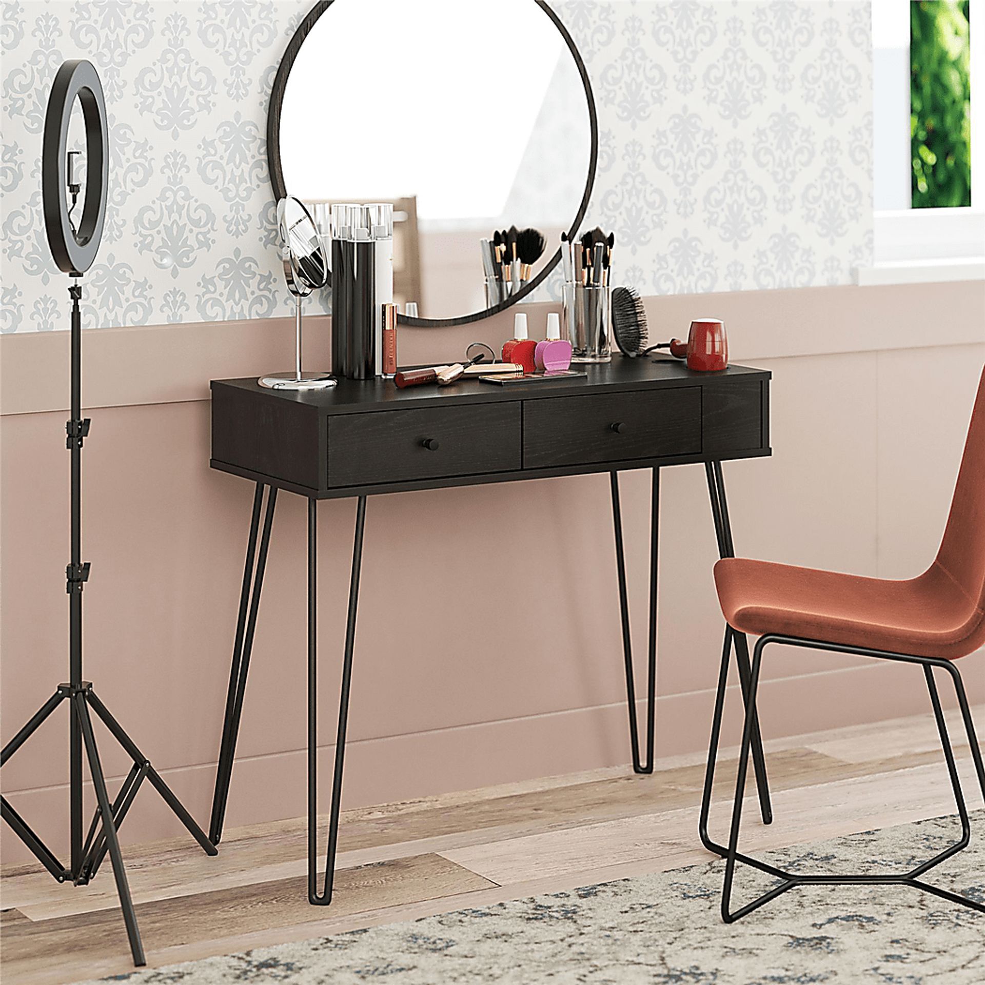 Hawise Black Vanity - Image 4