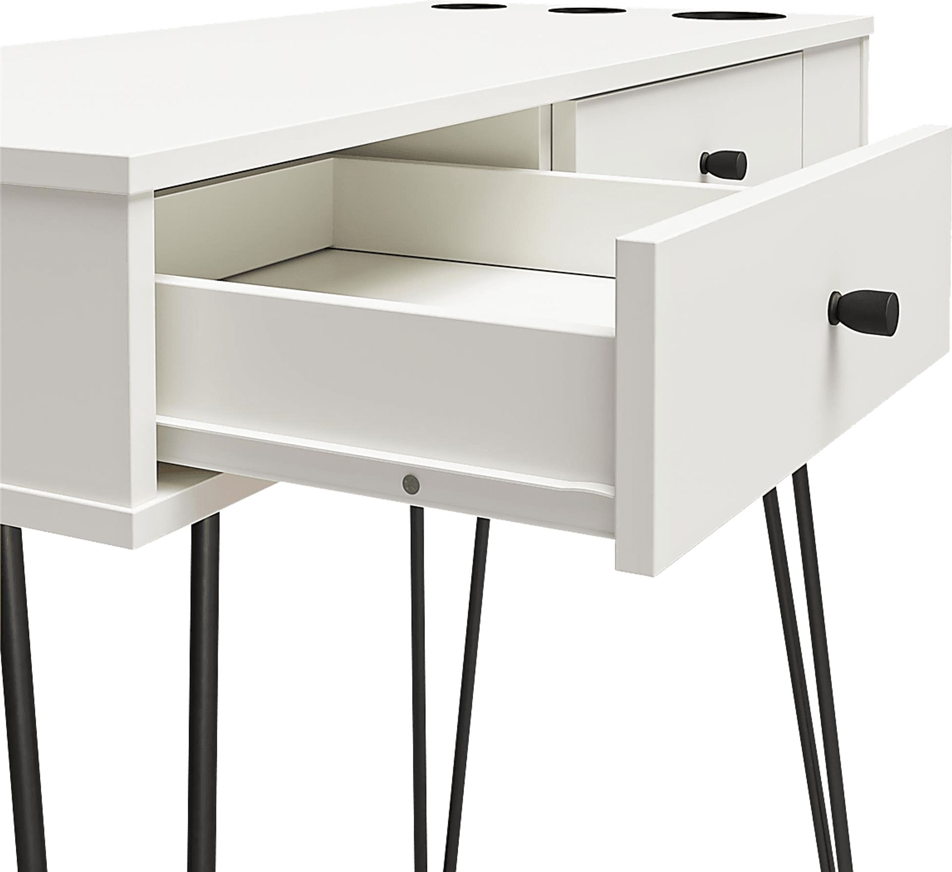 Hawise White Vanity - Image 9
