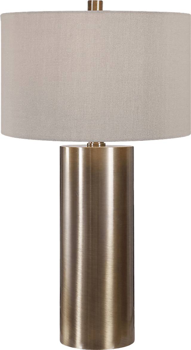 Hawk Court Brass Lamp - Thumbnail - Image 1