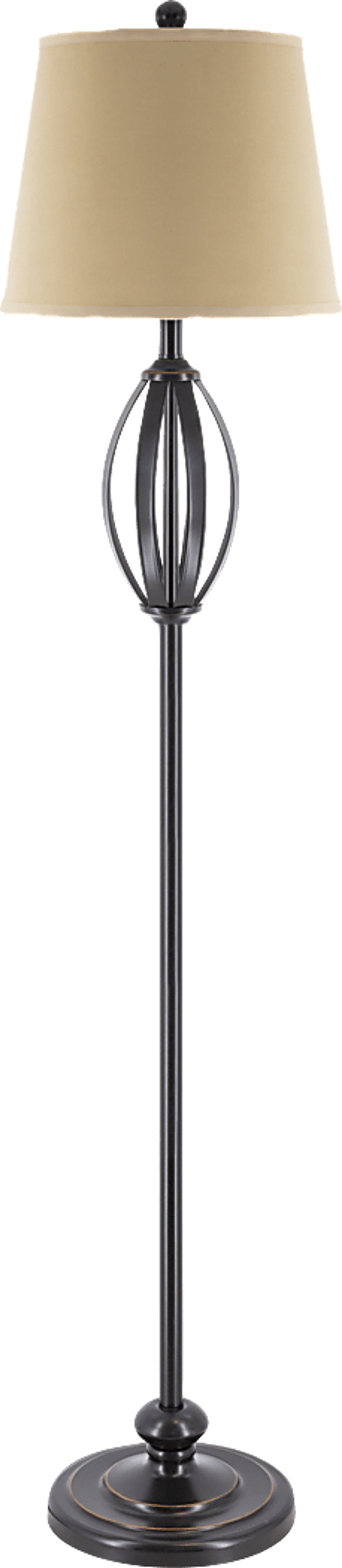 Hawks Point Bronze Floor Lamp - Image 1