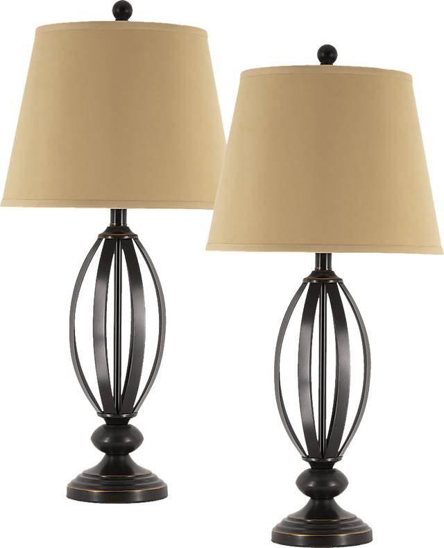 Hawks Point Bronze Lamp, Set of 2 - Thumbnail - Image 1