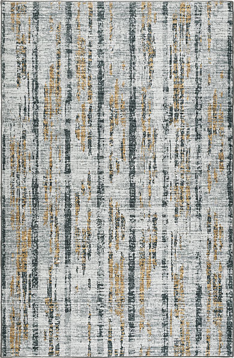 Hawksdale Gray 3' x 5' rug