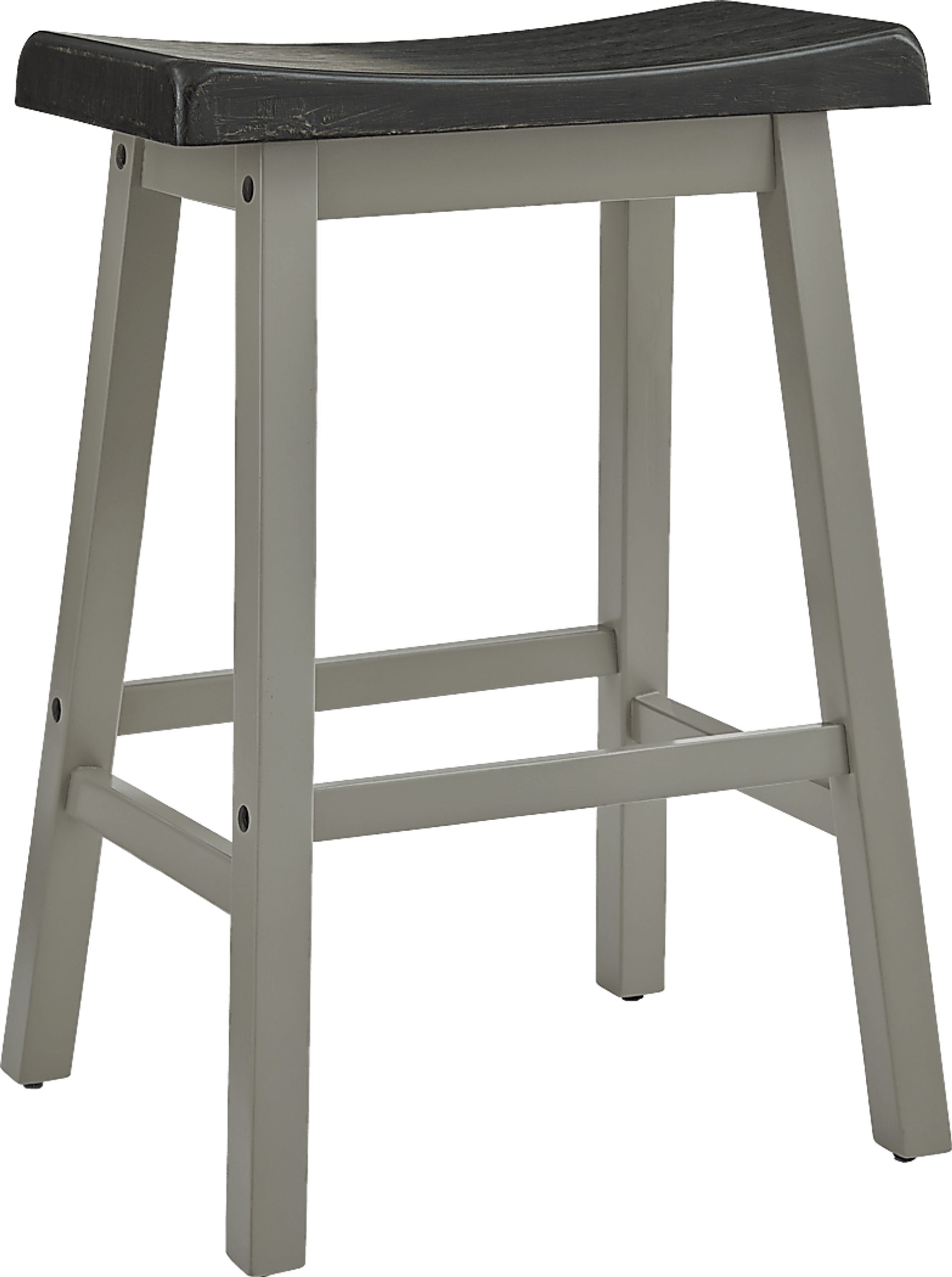 Hawkshead II Black Counter Stool, Set of 2 - Image 2