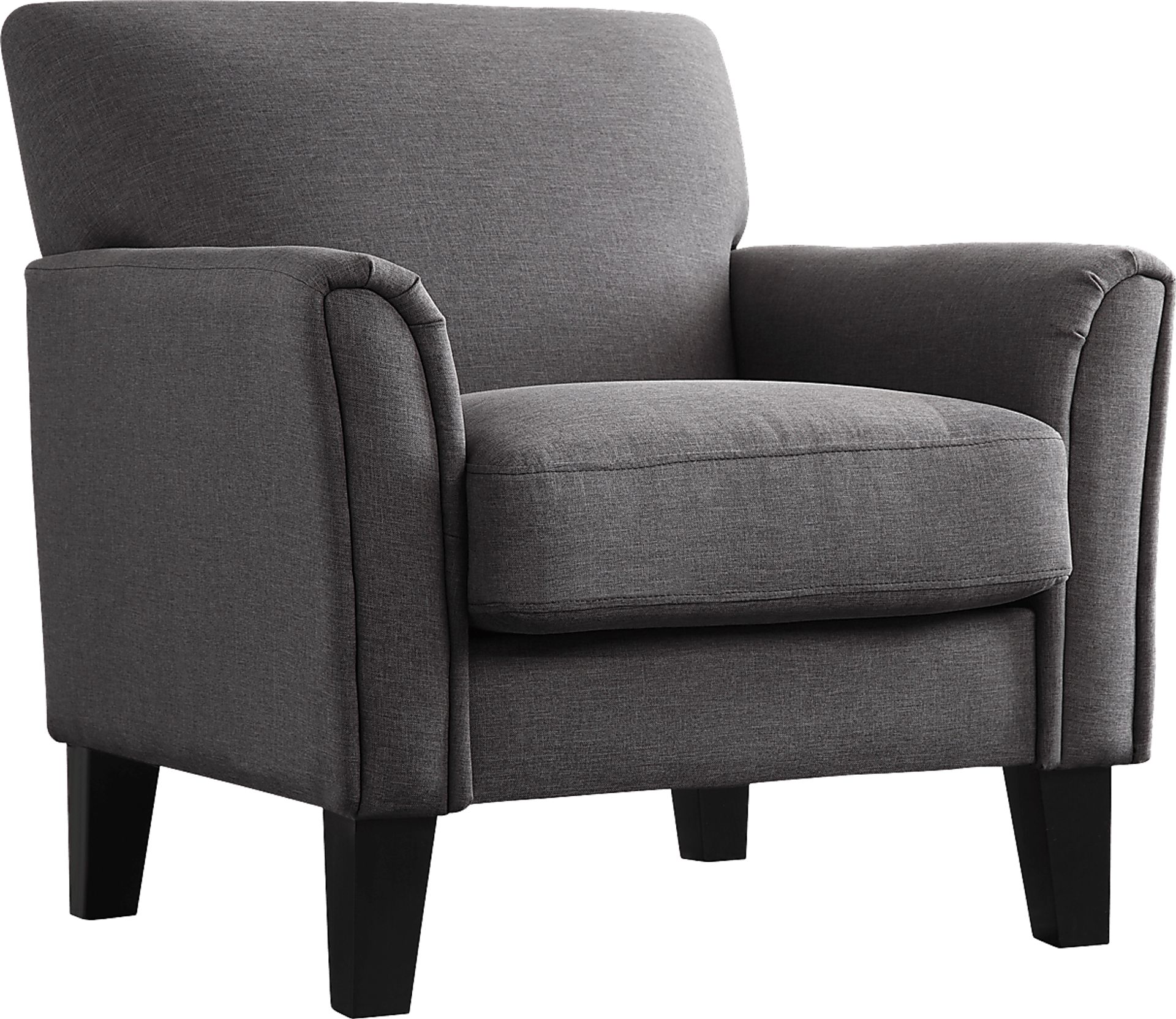 Hawley Dark Gray Accent Chair - Image 1