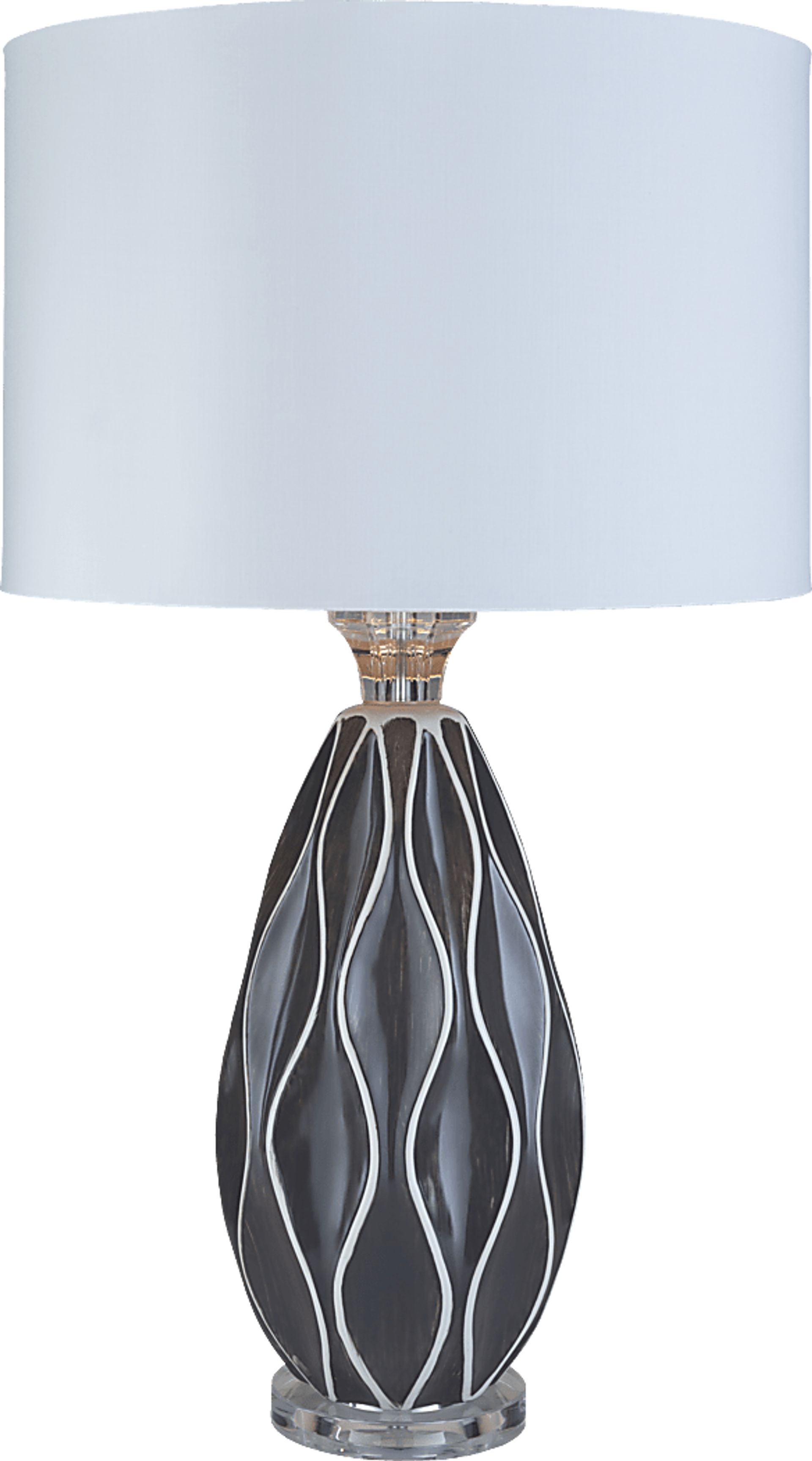 Hawley Park Gray Lamp - Image 2