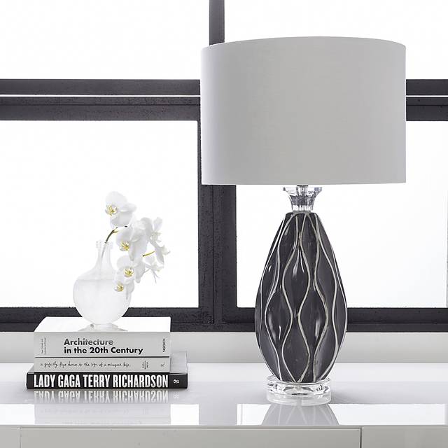 Hawley Park Gray Lamp - Thumbnail - Image 6