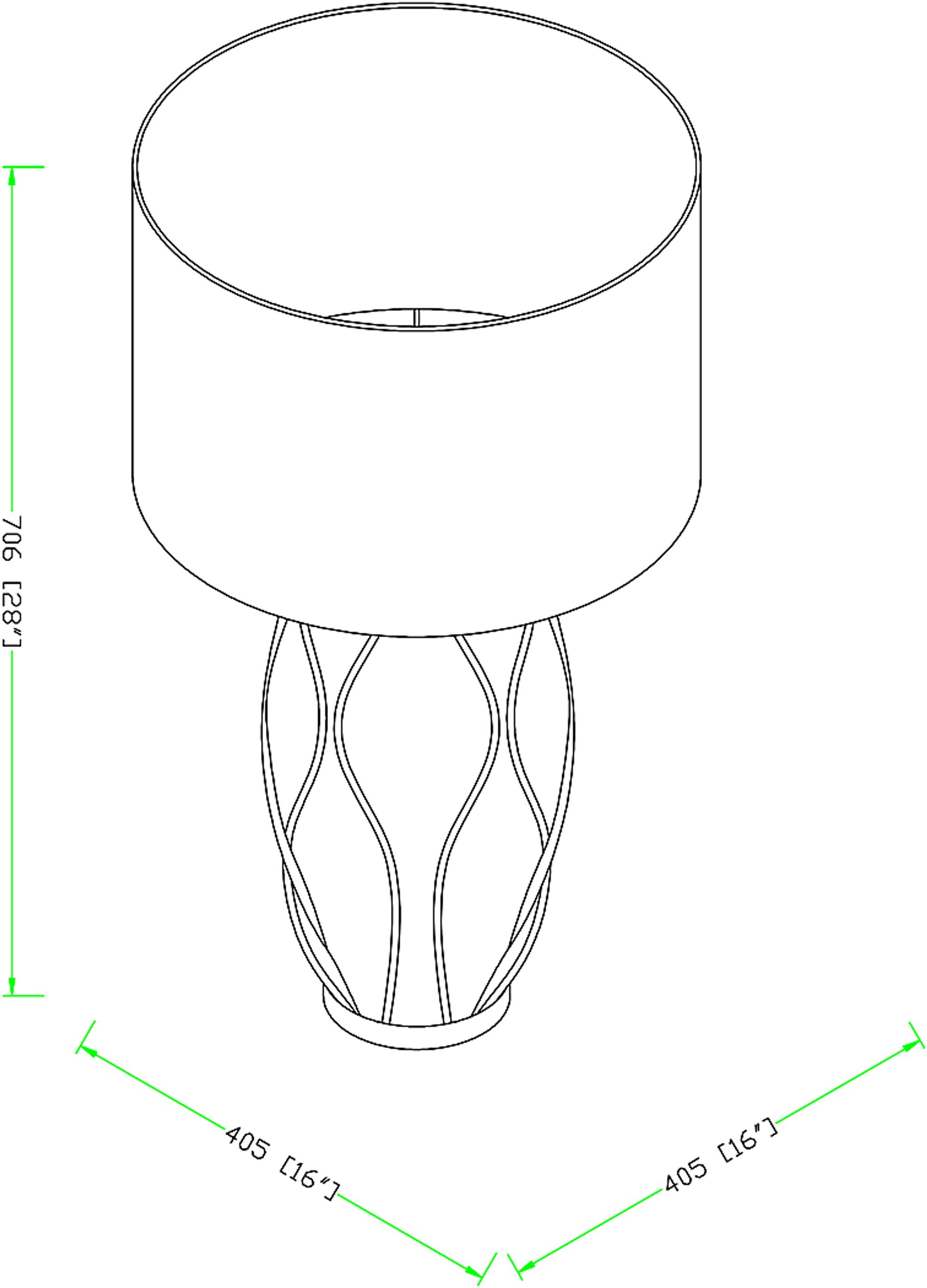 Hawley Park Gray Lamp - Image 7