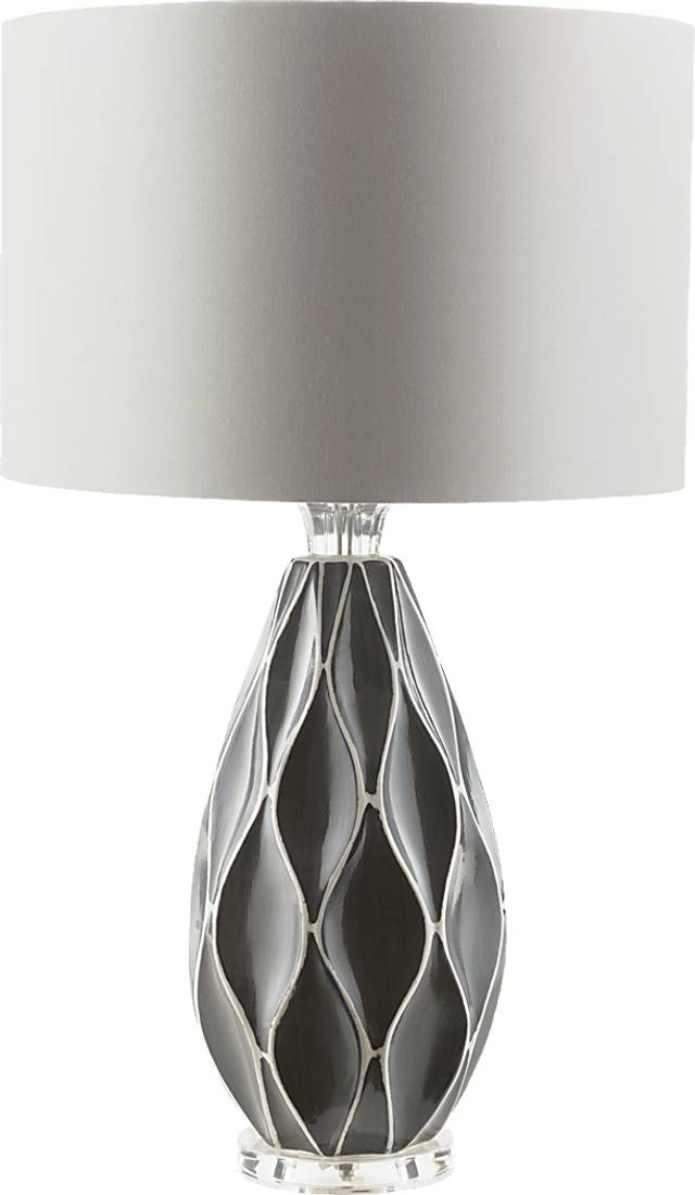 Hawley Park Gray Lamp - Thumbnail - Image 1