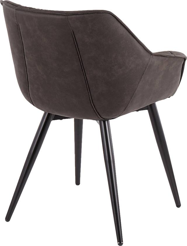 Haycort Black Accent Chair, Set of 2 - Thumbnail - Image 4