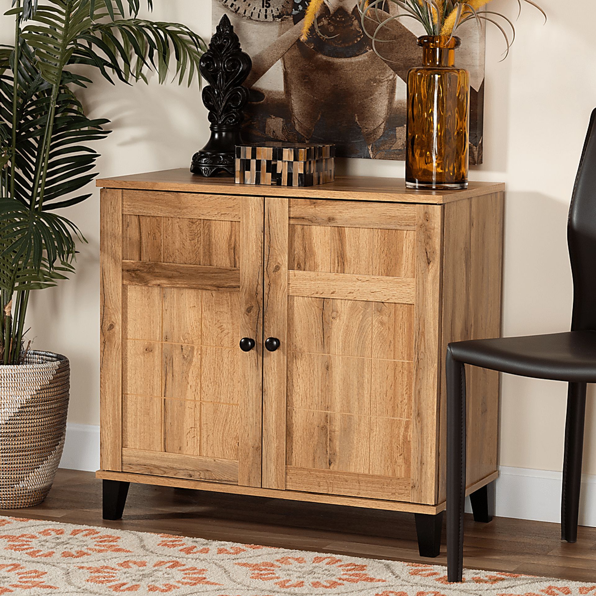 Haydel Oak Accent Cabinet - Image 7