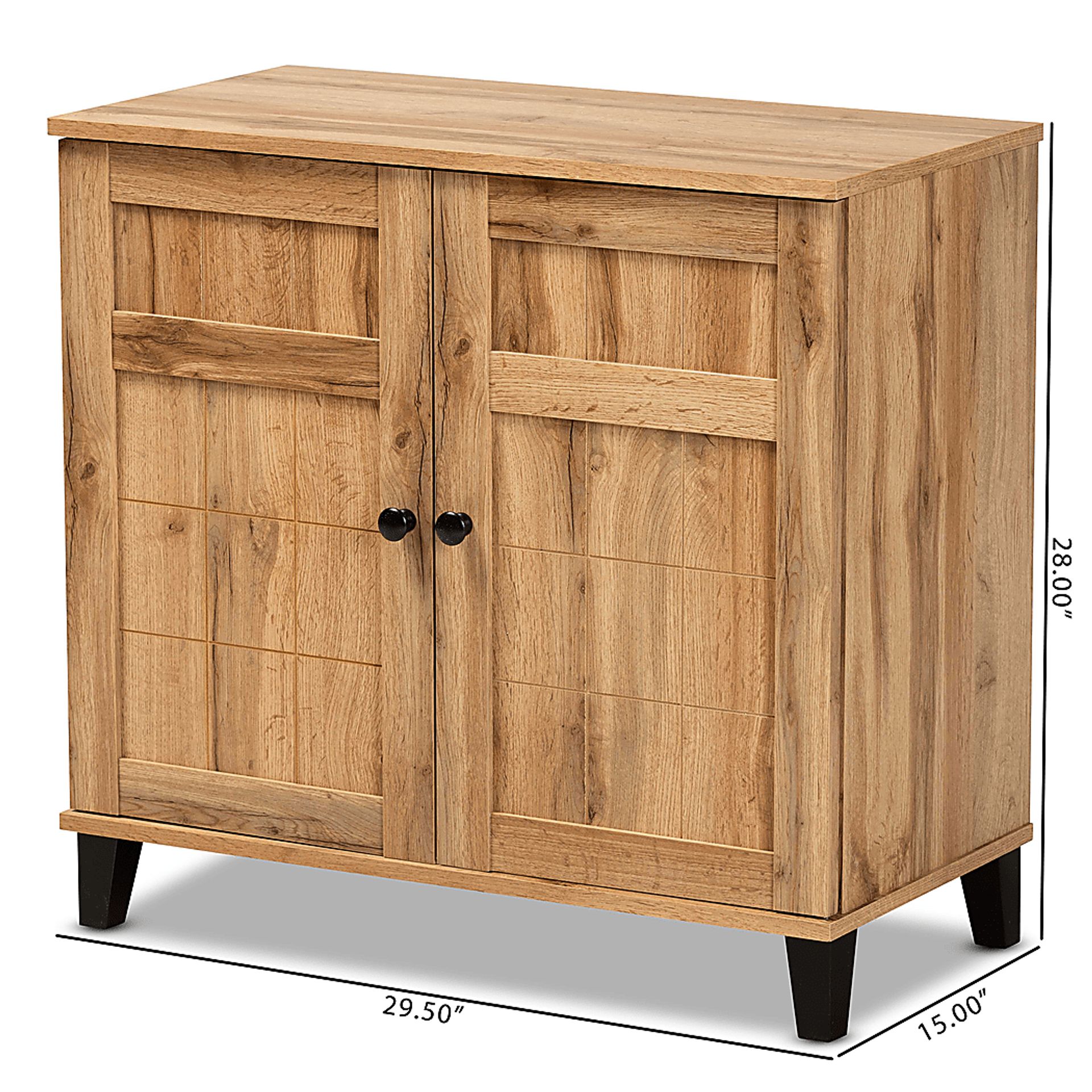 Haydel Oak Accent Cabinet - Image 9