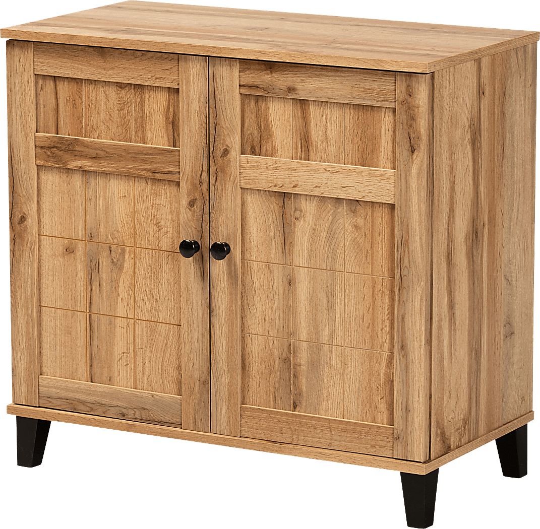 Haydel Oak Accent Cabinet