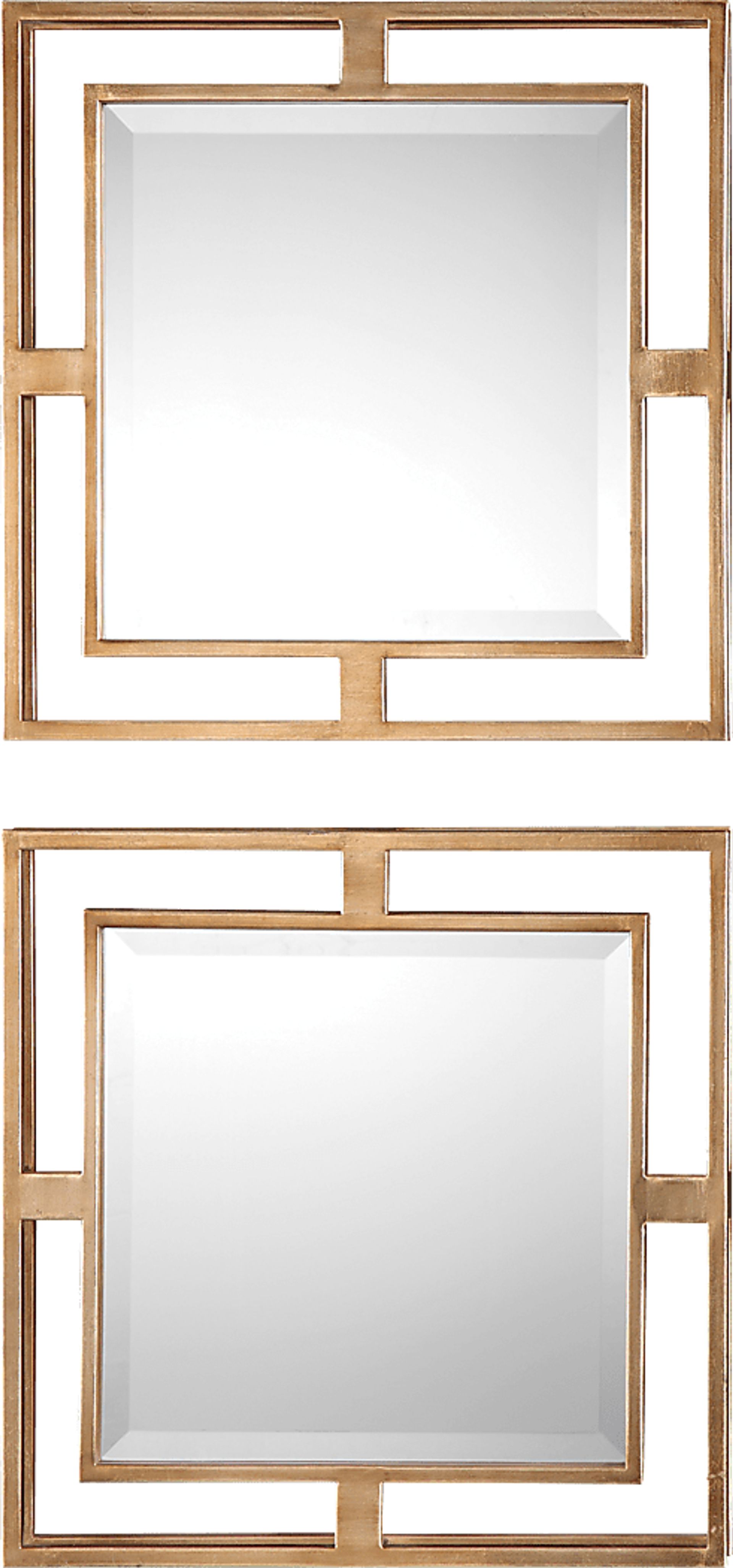 Haydin Gold Mirror, Set of 2 - Image 1