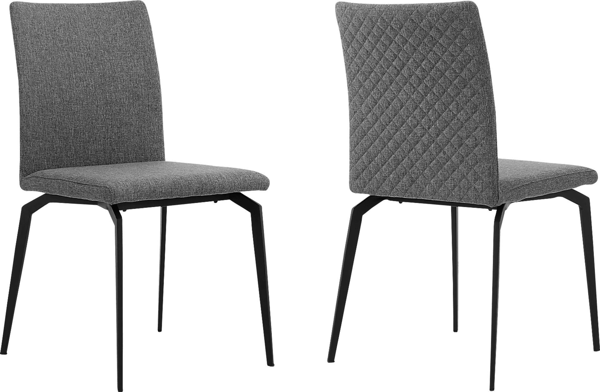Hayla Gray Dining Chair, Set of 2 - Image 1