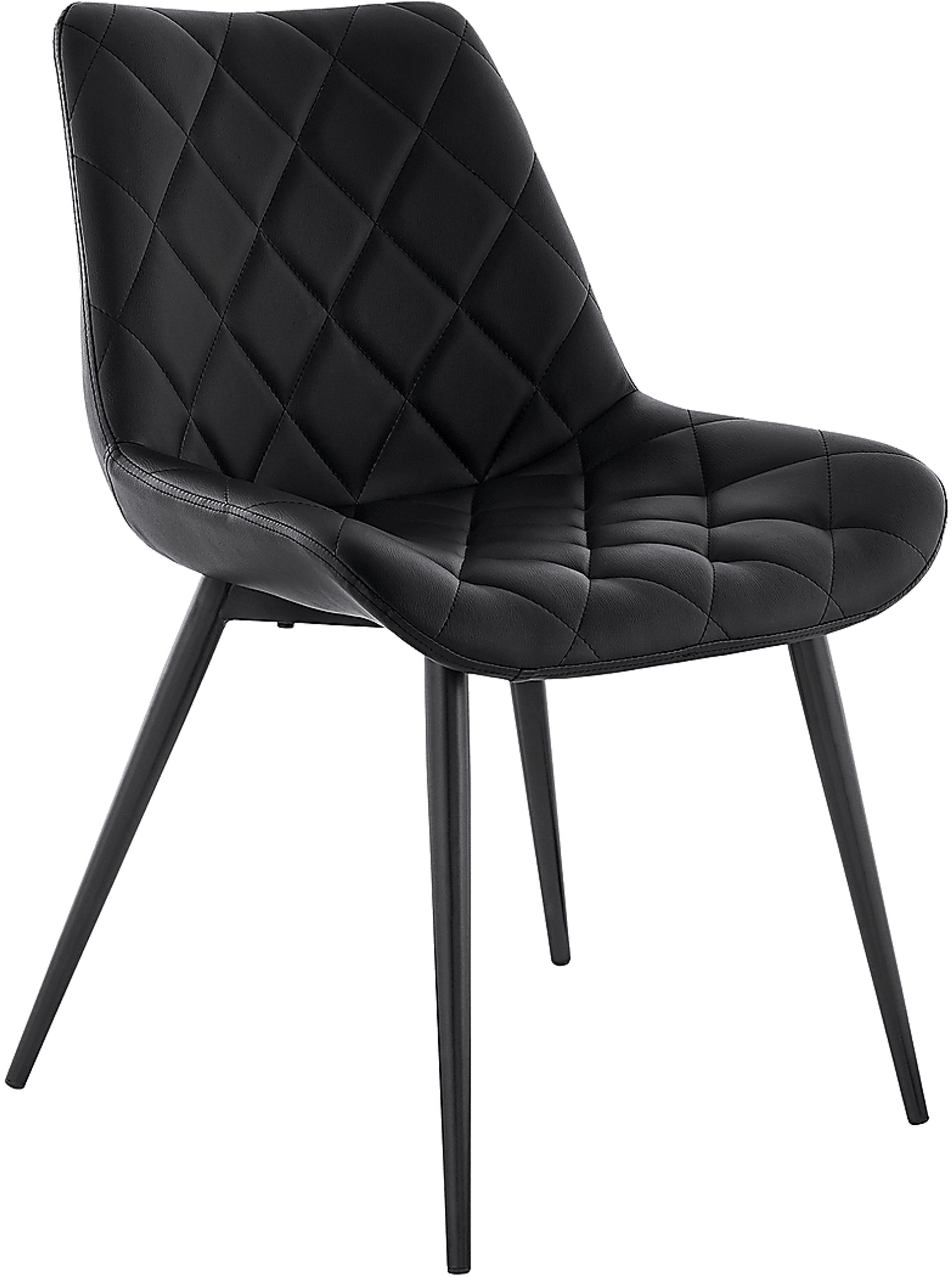 Hayleah Black Dining Chair, Set of 2 - Image 2