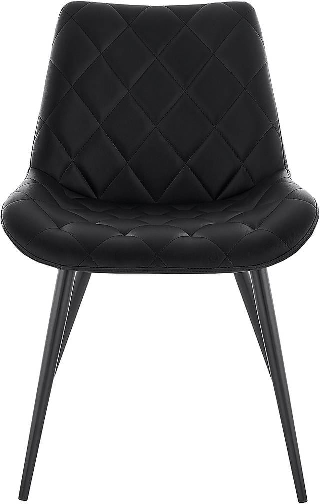 Hayleah Black Dining Chair, Set of 2 - Thumbnail - Image 3