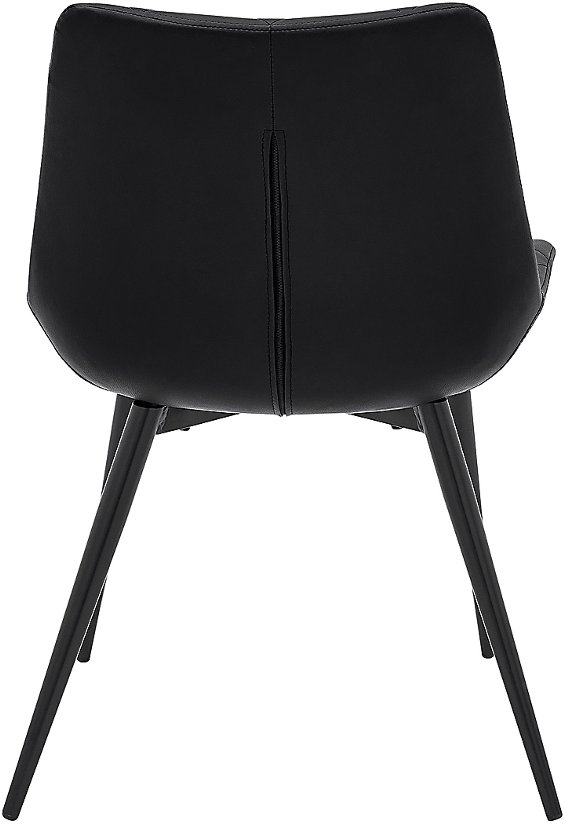 Hayleah Black Dining Chair, Set of 2 - Image 5