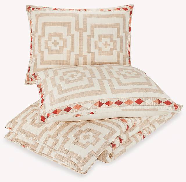 Haysford Cream Full/Queen 3 Pc Quilt Set - Thumbnail - Image 6