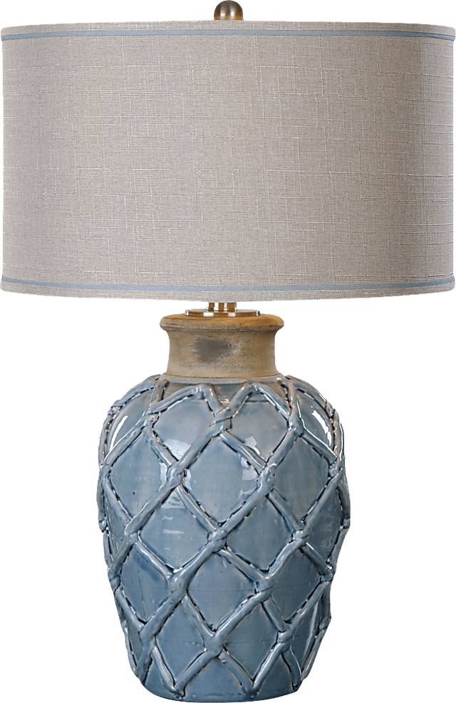 Haystack Court Blue Lamp - Thumbnail - Image 1