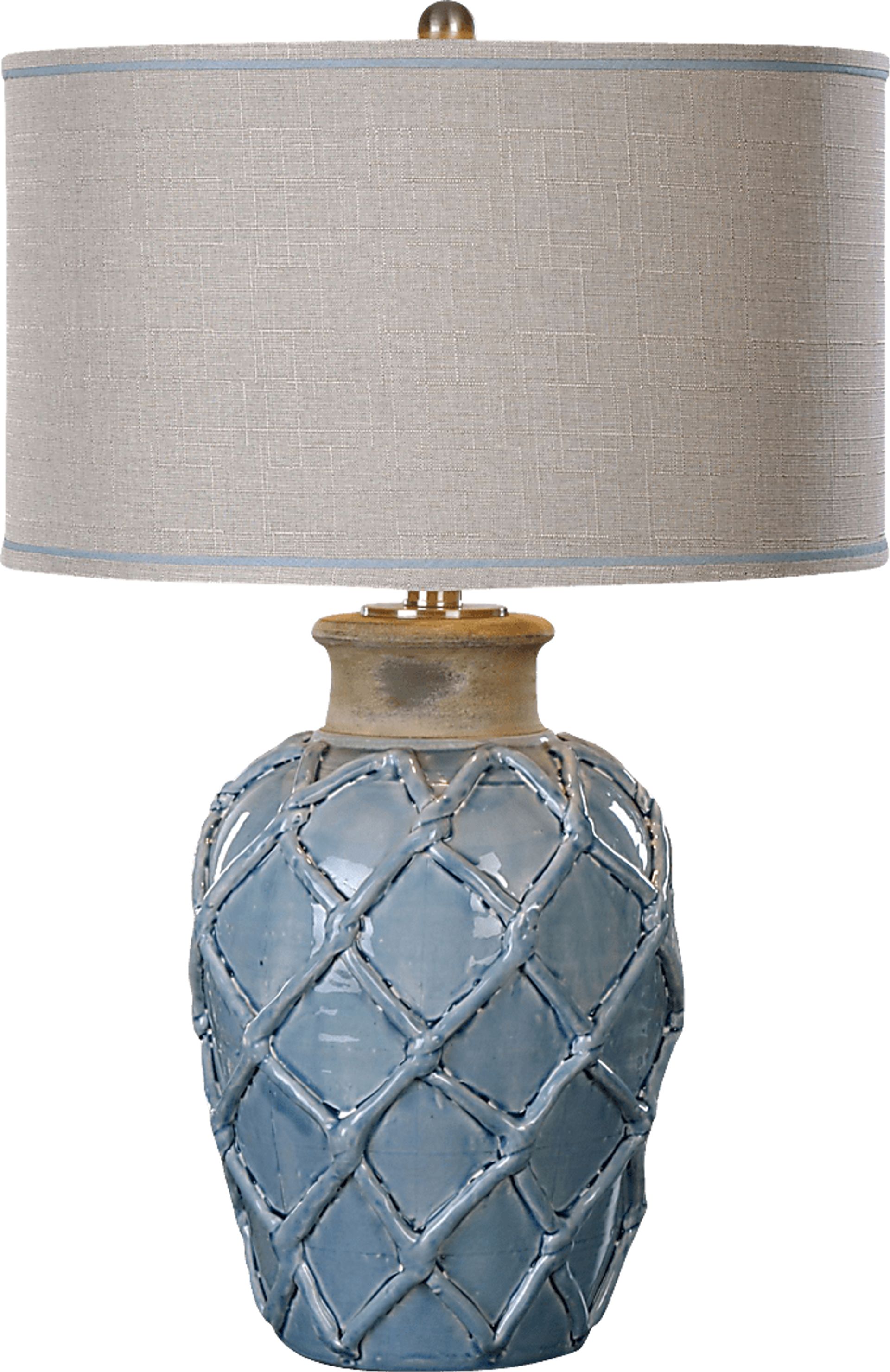 Haystack Court Blue Lamp - Image 1