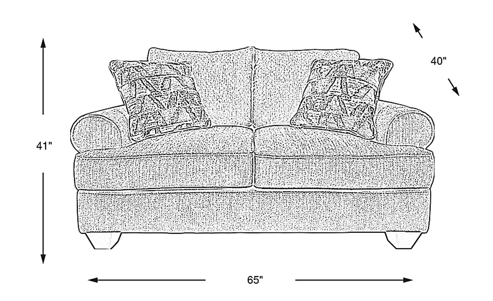 Dimension Image. Please refer to the Dimension Tab on this page for dimension details.