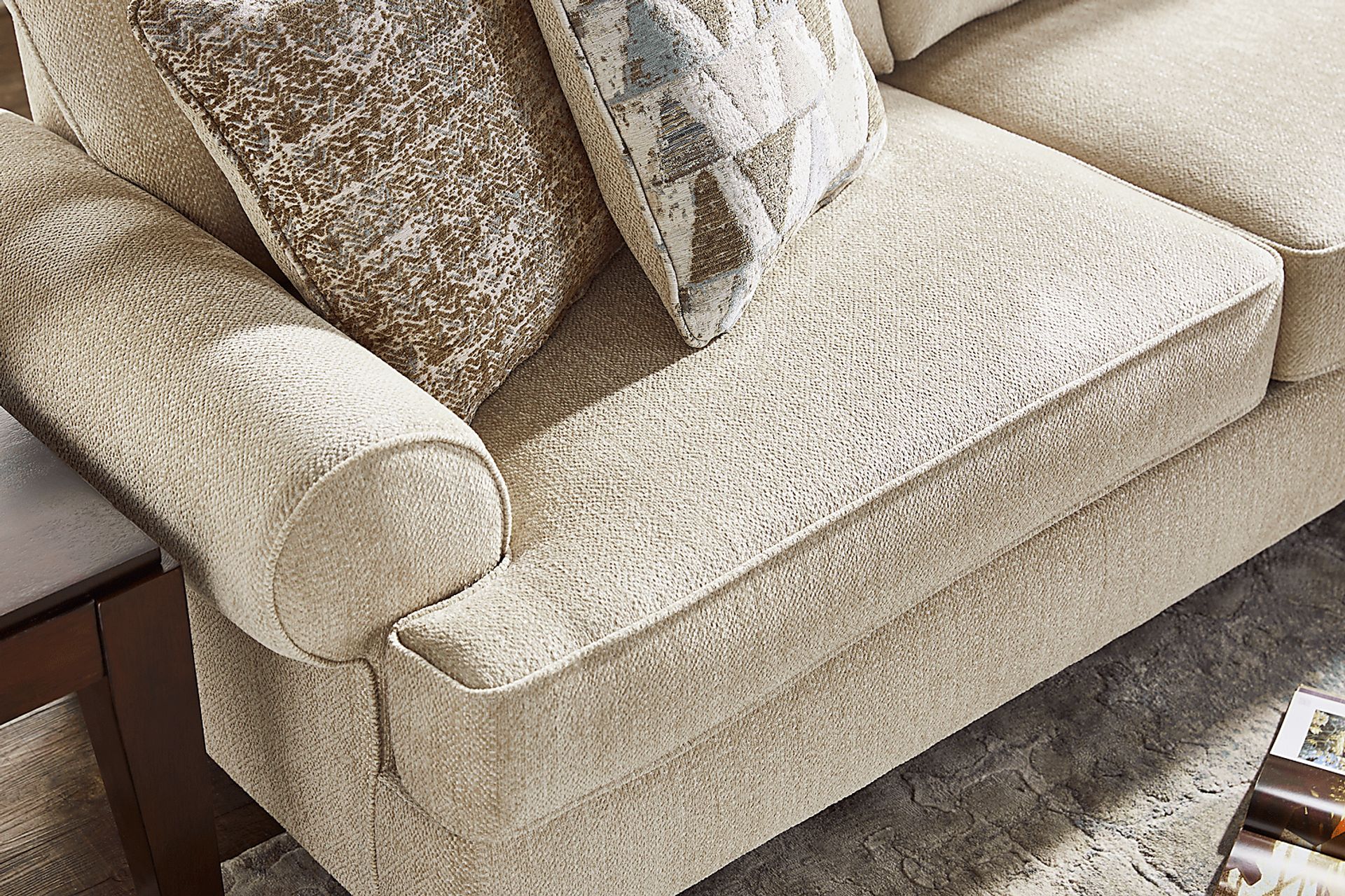 Hayward Beige Sofa - Image 4