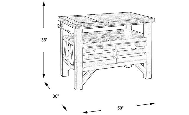 Dimension Image. Please refer to the Dimension Tab on this page for dimension details.