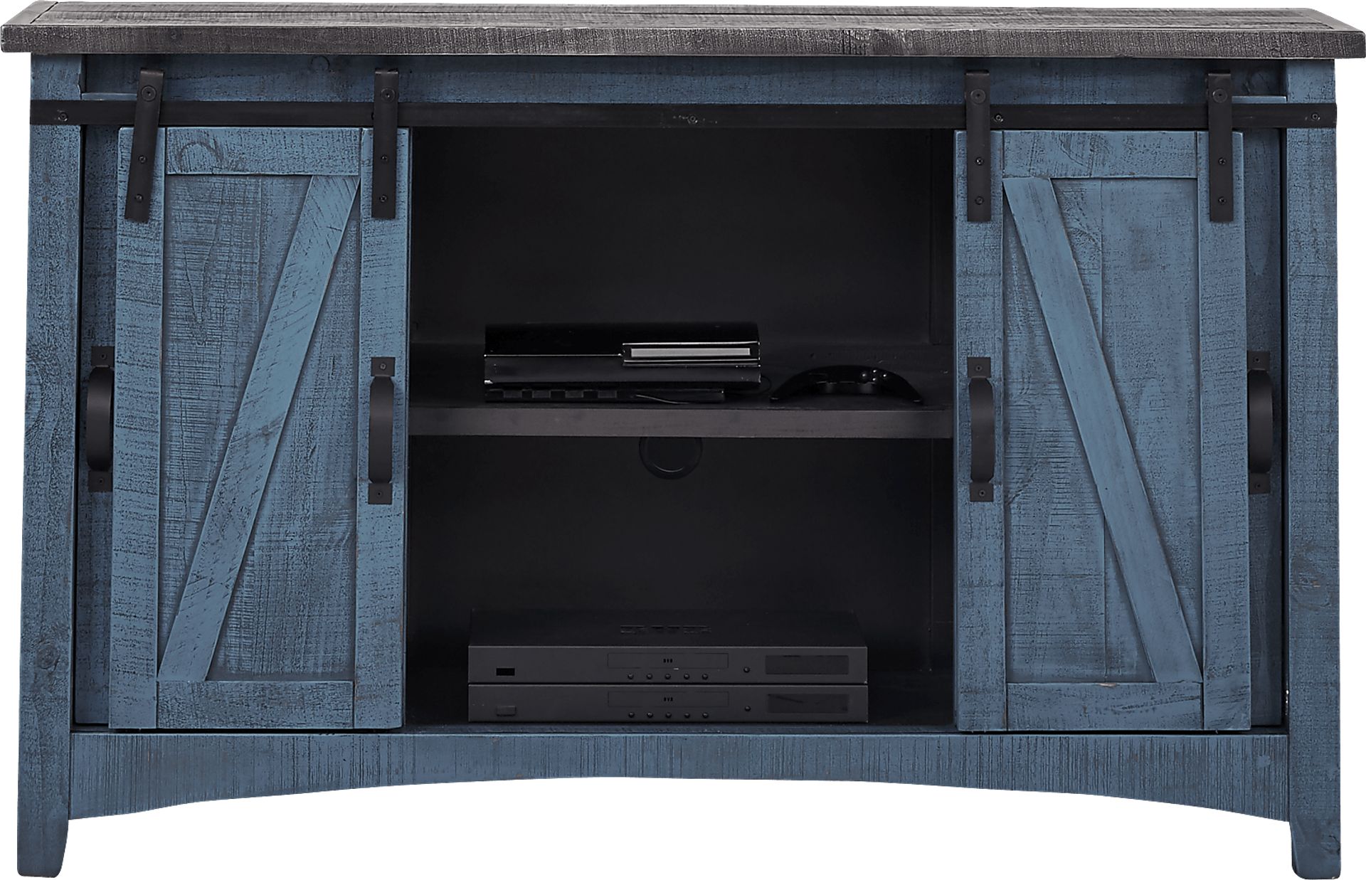Hazel Peak Blue 58 in. Console - Image 2