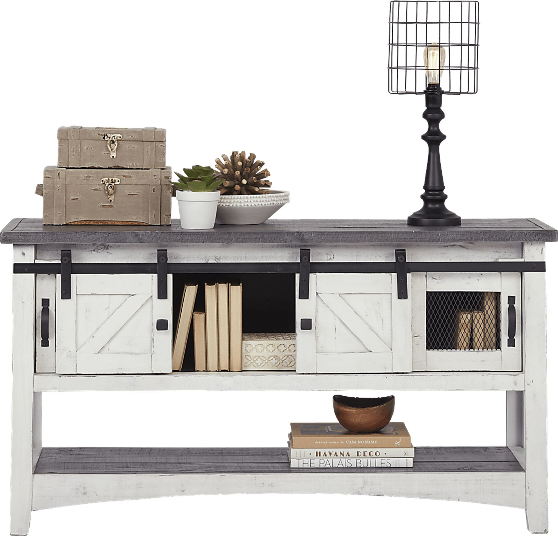 Hazel Peak White Credenza - Image 2