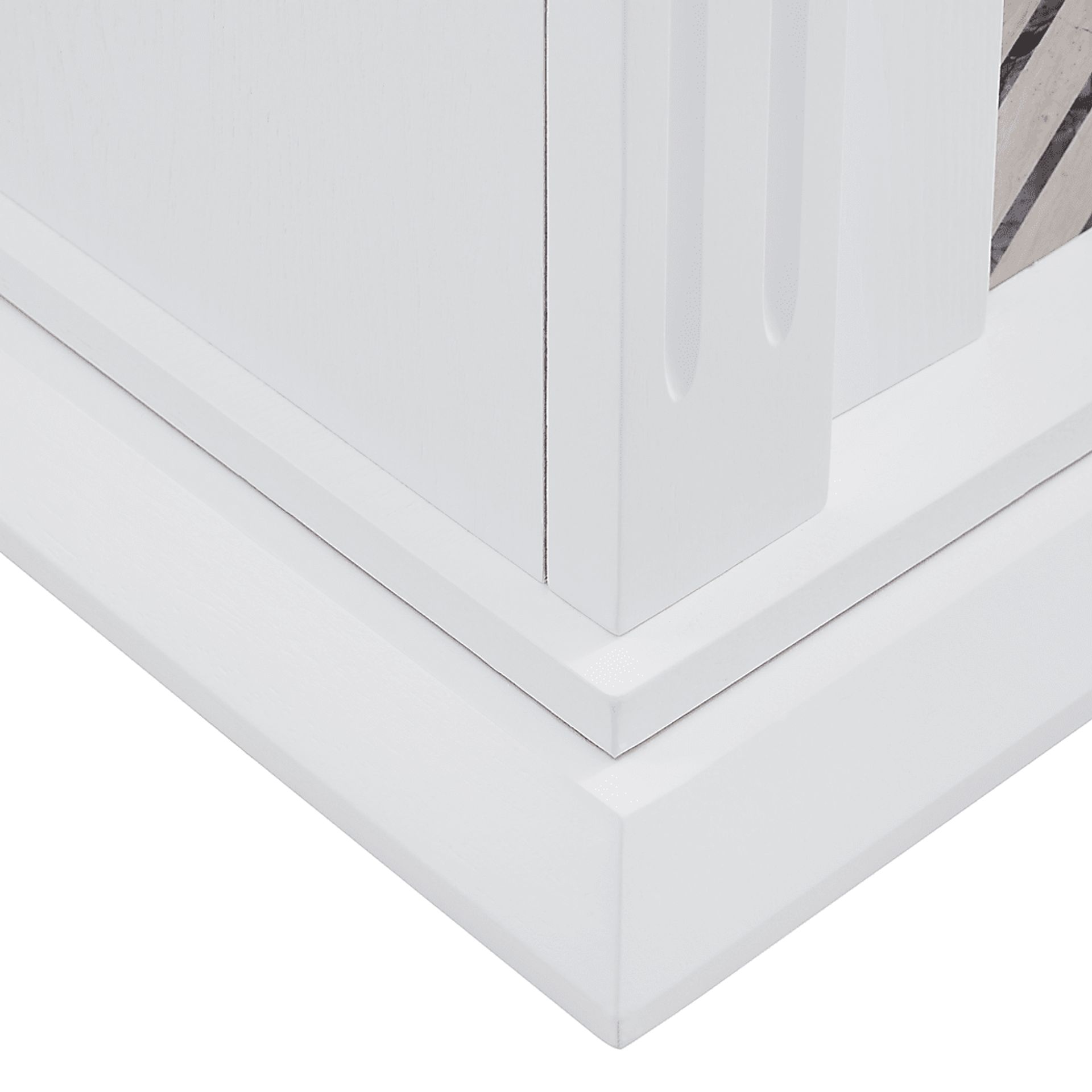 Hazelhurst I White 50 in. Console, With Color Changing Electric Fireplace - Image 7