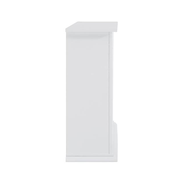 Hazelhurst III White 50 in. Console With Smart Electric Fireplace - Thumbnail - Image 3