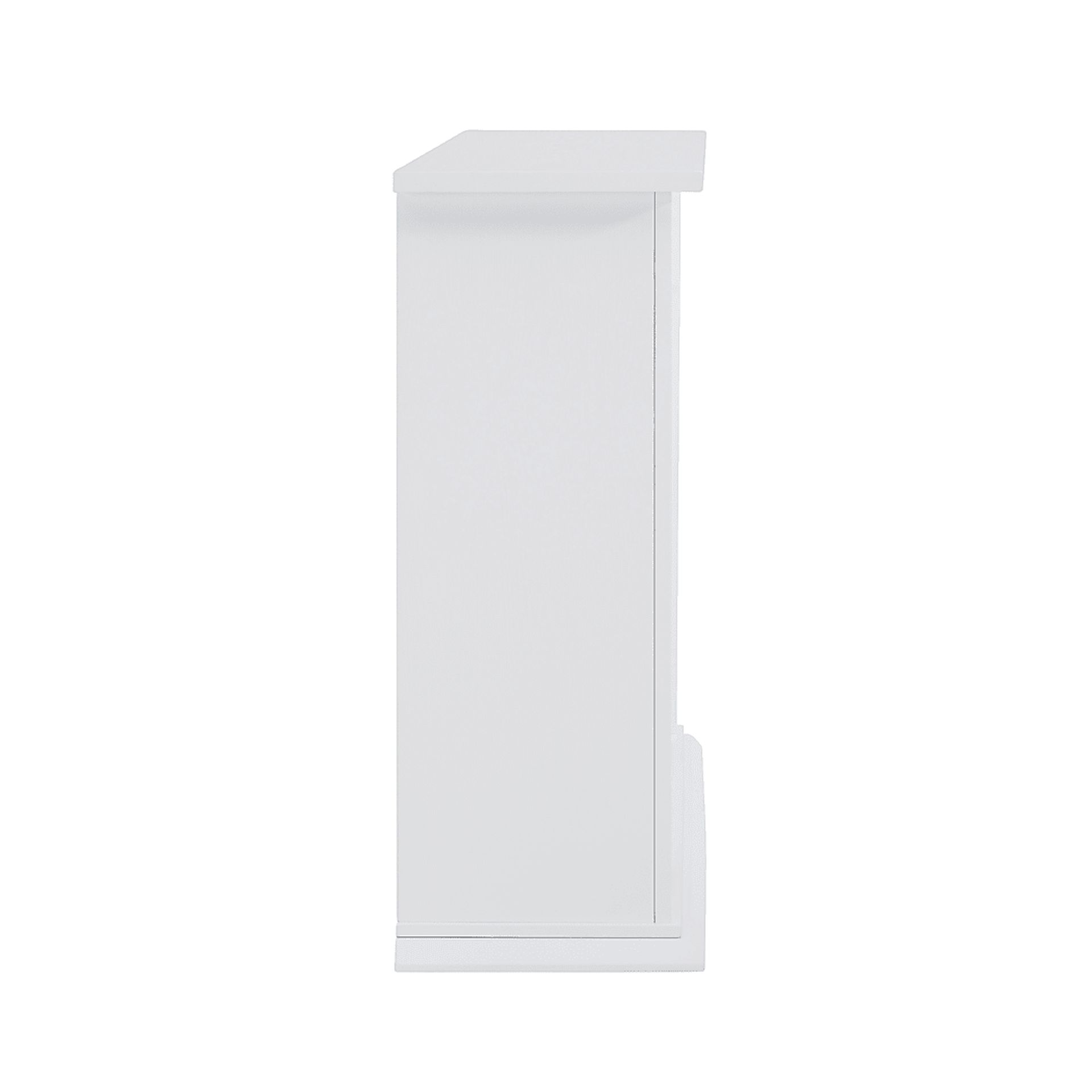 Hazelhurst III White 50 in. Console With Smart Electric Fireplace - Image 3