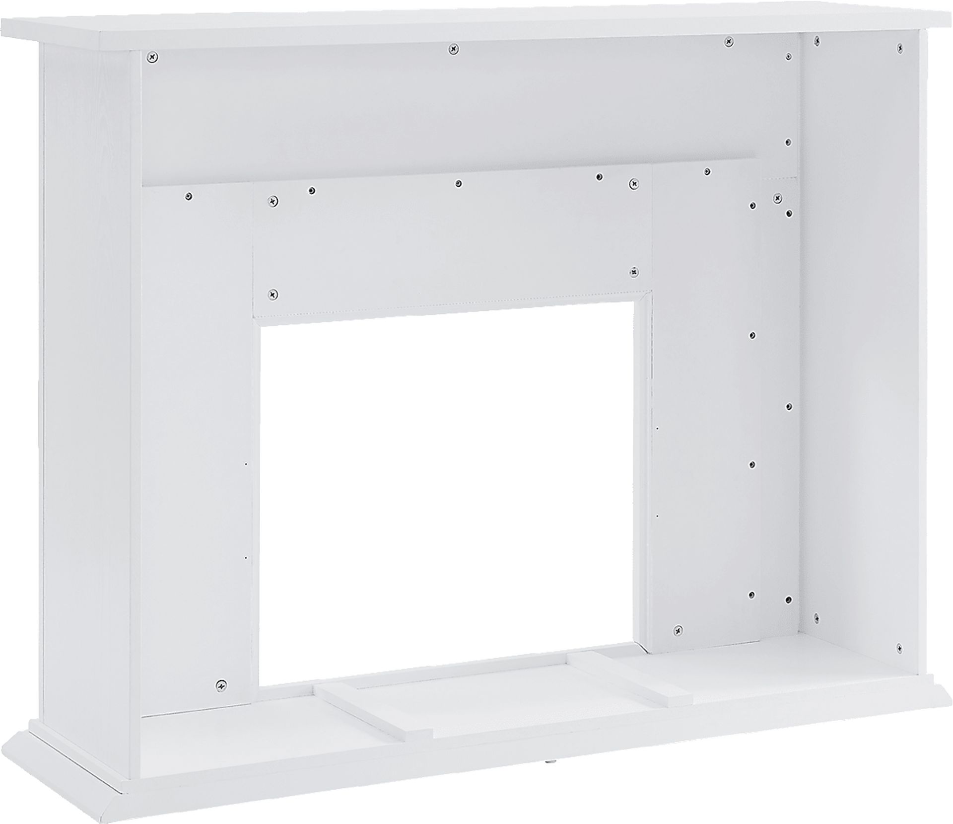 Hazelhurst IV White 50 in. Console With Touch Panel Electric Fireplace - Image 2
