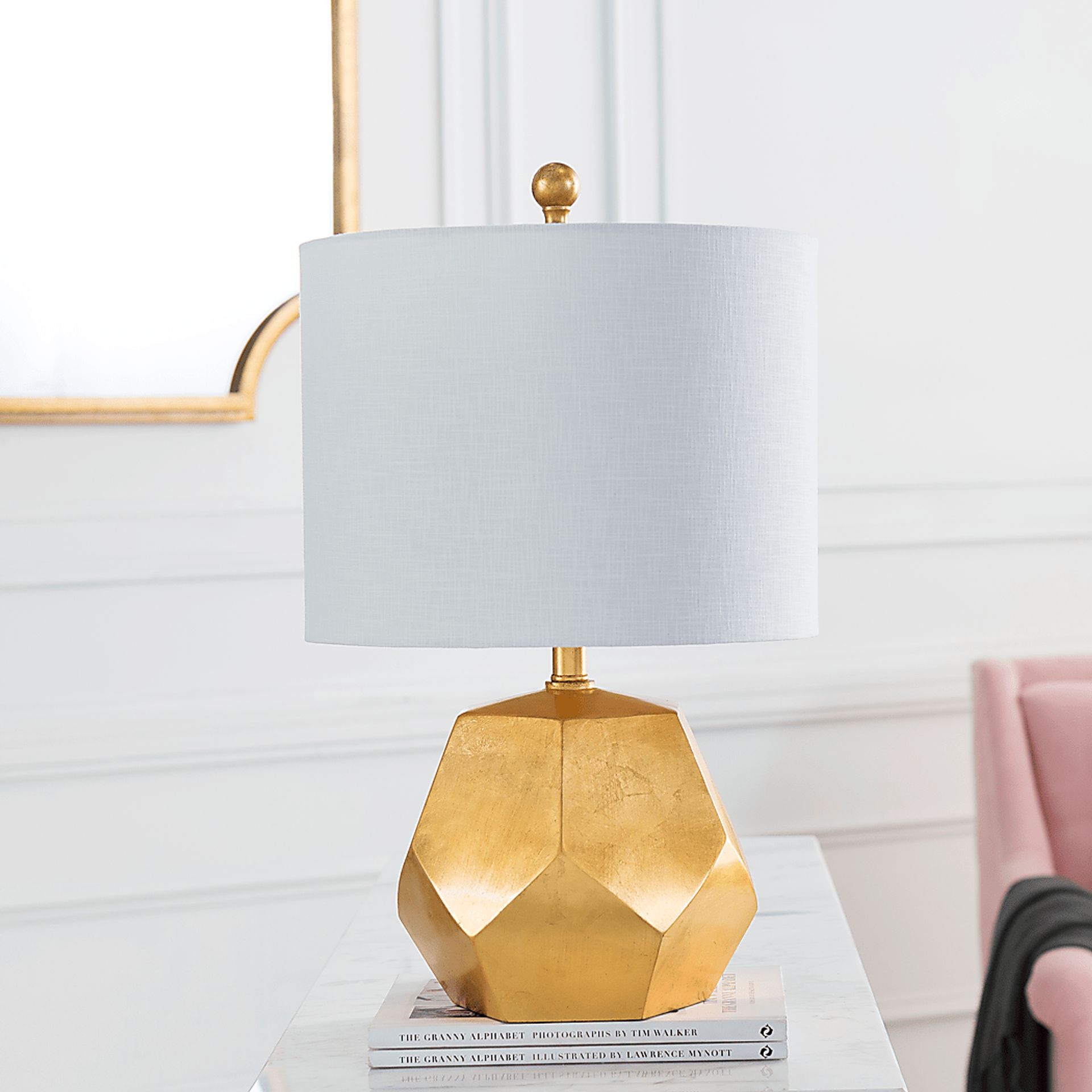 Hazelhurst Street Gold Lamp - Image 2