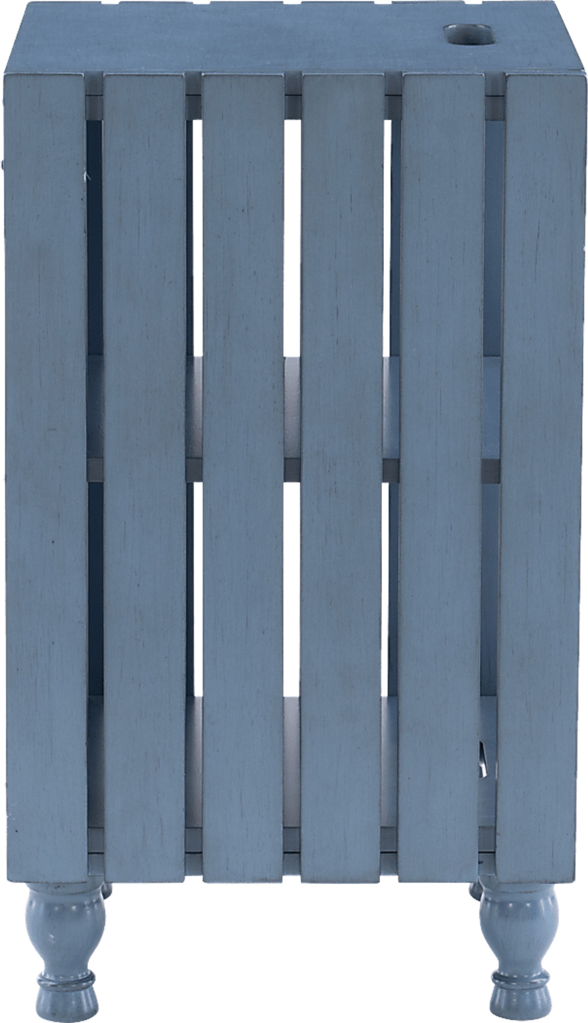 Hazelle Blue Accent Table - Image 3