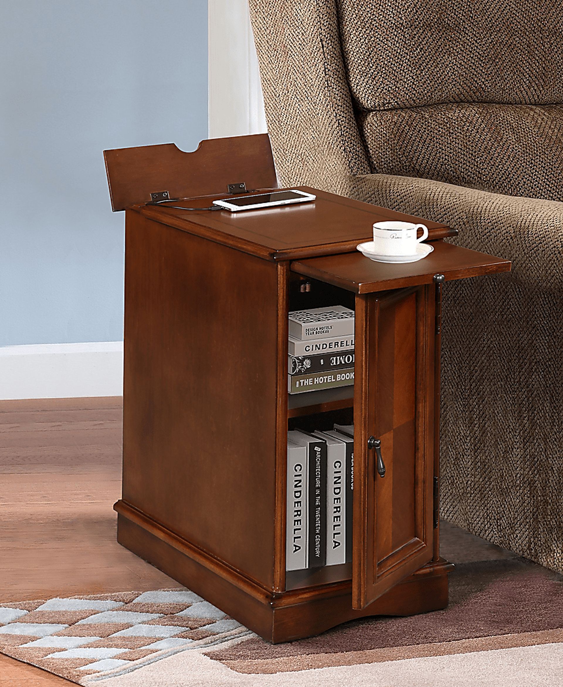 Hazellete Brown Side Table - Image 5