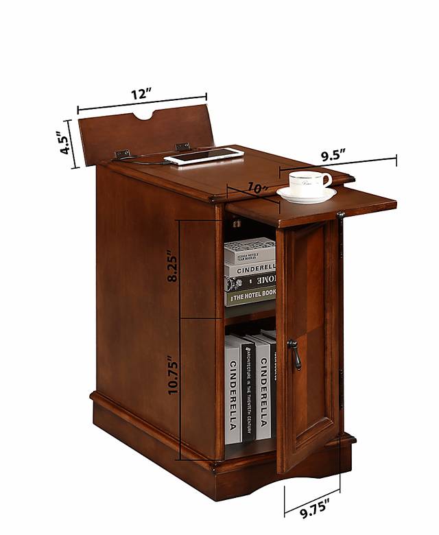 Hazellete Brown Side Table - Thumbnail - Image 7