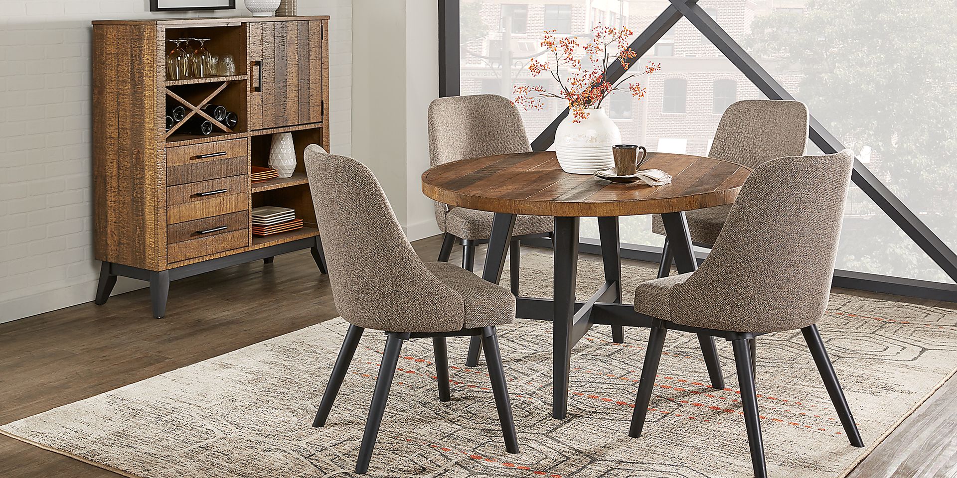 Hazelnut Lodge Wheat Dining Table - Image 3