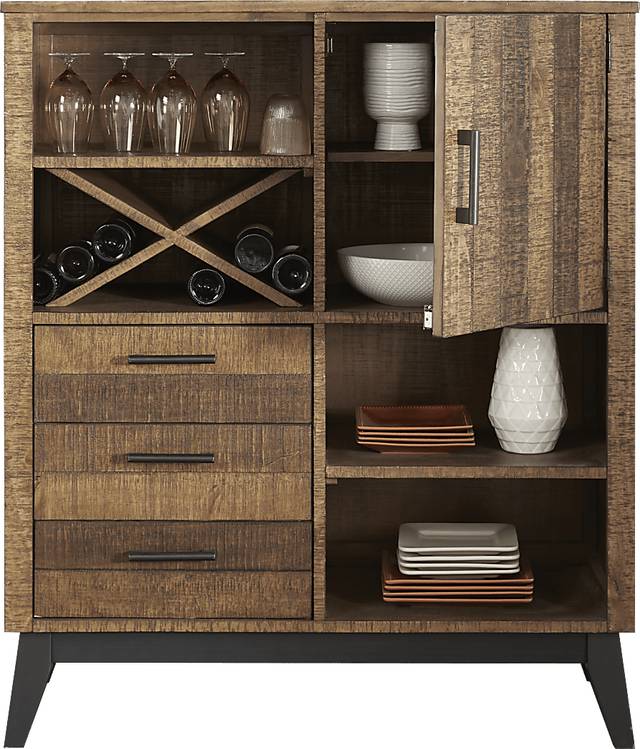 Hazelnut Lodge Wheat Cabinet - Thumbnail - Image 2