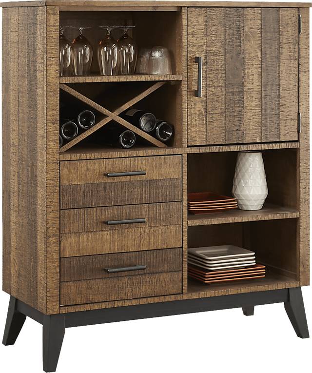 Hazelnut Lodge Wheat Cabinet - Thumbnail - Image 1