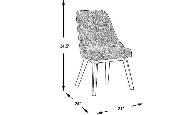 Dimension Image. Please refer to the Dimension Tab on this page for dimension details.