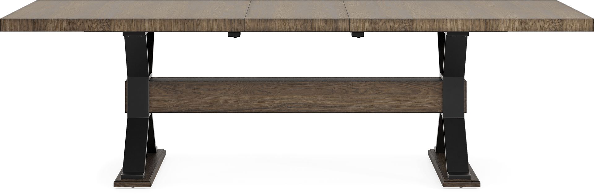 Hazelnut Woods Brown 84-102 in. Dining Table - Image 5