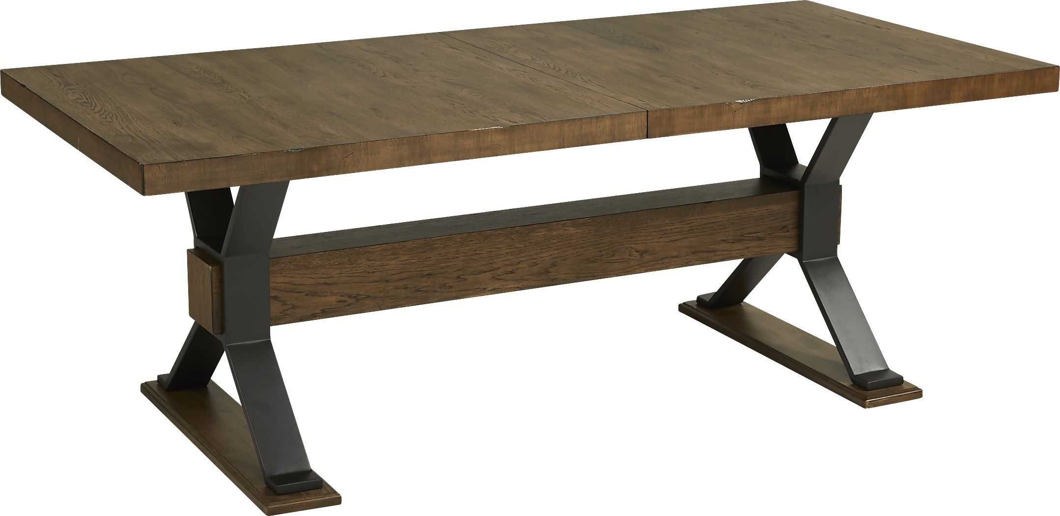 Hazelnut Woods Brown 84102 in. Dining Table Rooms To Go